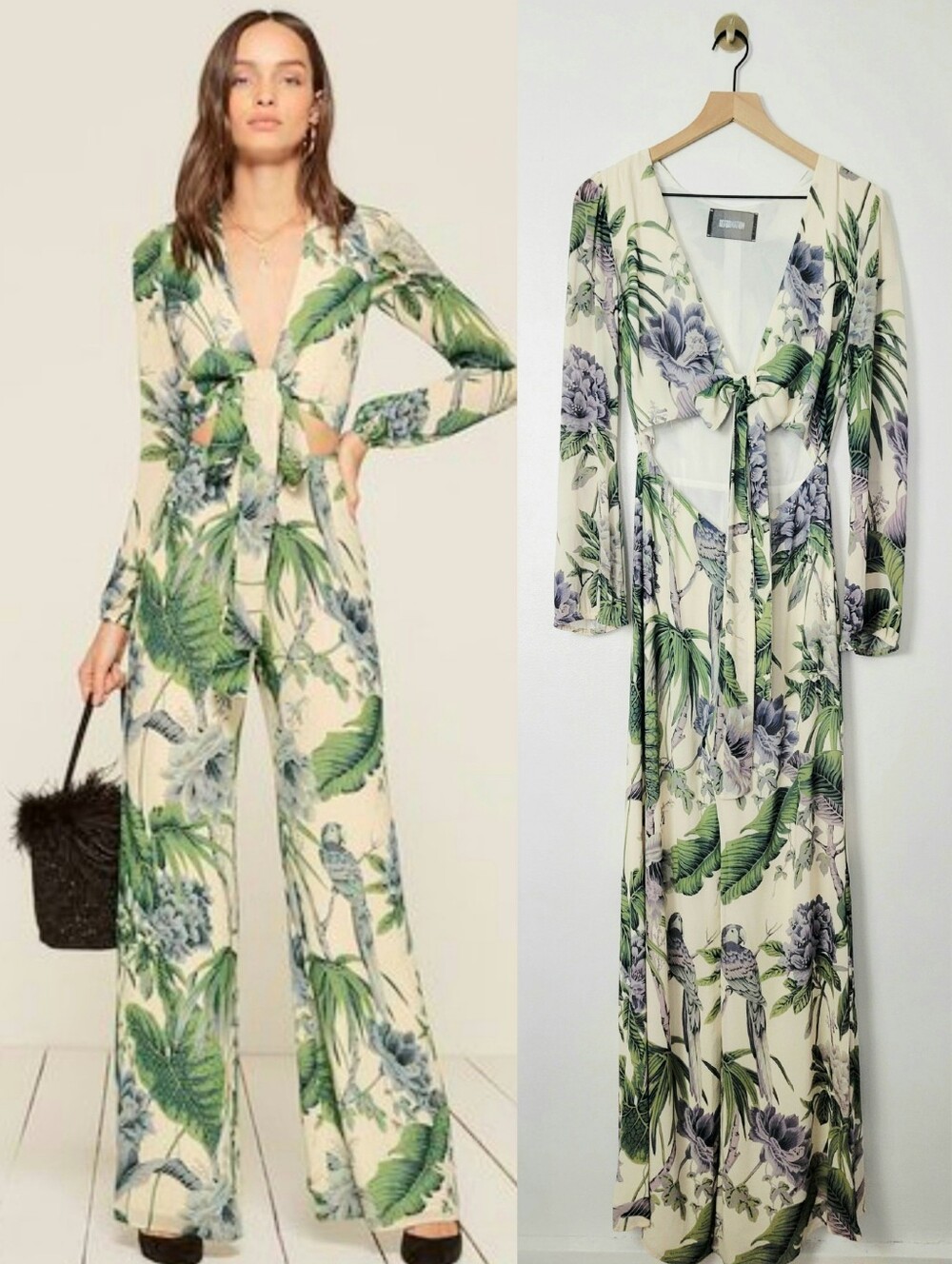 Reformation Primrose Jumpsuit Paradisa